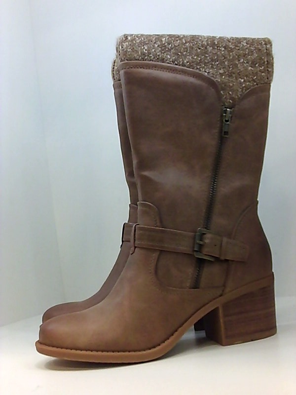 bear trap mid calf boots