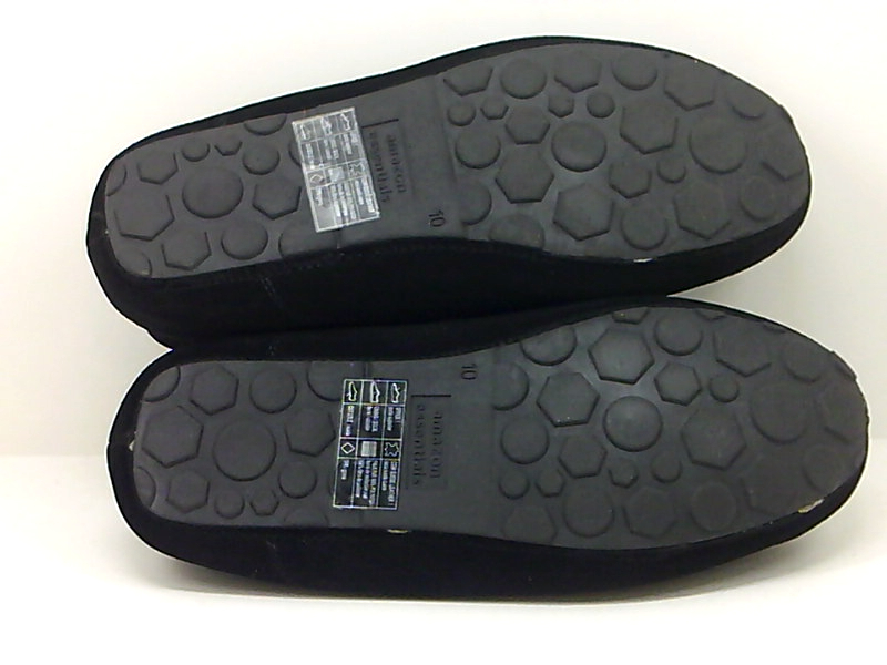 amazon essentials men's leather moccasin slipper