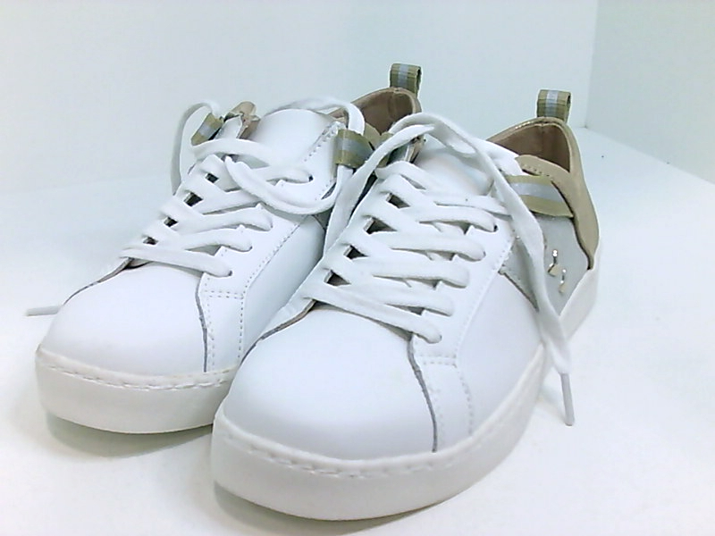 Jack Rogers Women's Shoes Ainsley sneaker Low, Whitemet/silver/gold ...