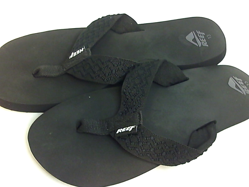 Reef Mens Sandals Smoothy, Black, Size 13.0 vvR0 | eBay