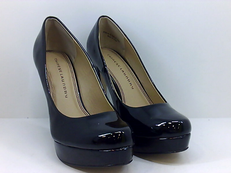 chinese laundry black platform pumps