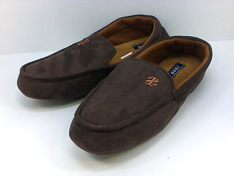 izod men's two tone moccasin slipper