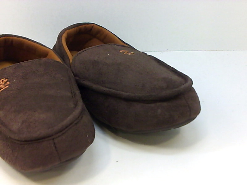 izod men's two tone moccasin slipper