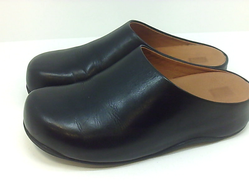 fitflop shuv patent black