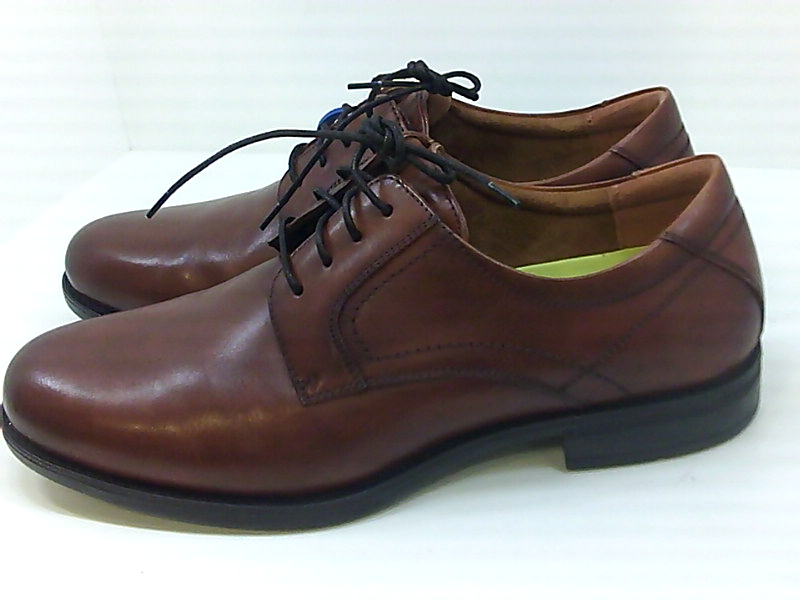 Florsheim Men's Medfield Plain Toe Oxford Dress Shoe, Cognac, Size 10.5 ...
