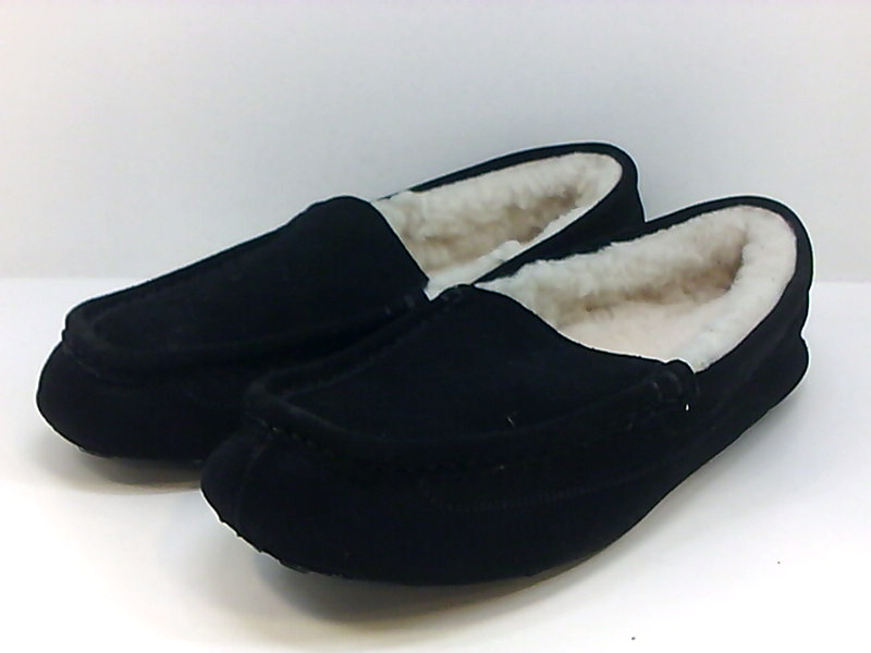 mens leather slippers size 10