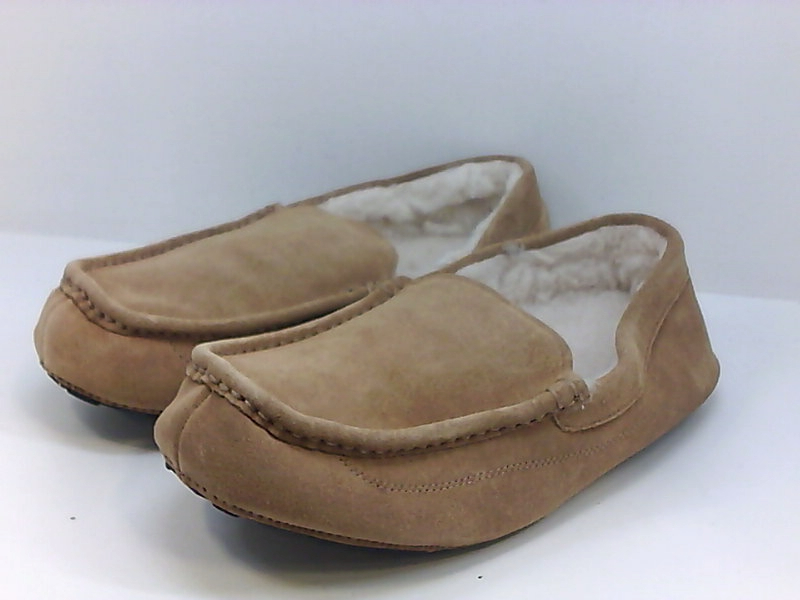 amazon essentials men's leather moccasin slipper