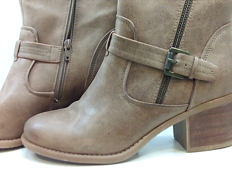 bear trap mid calf boots