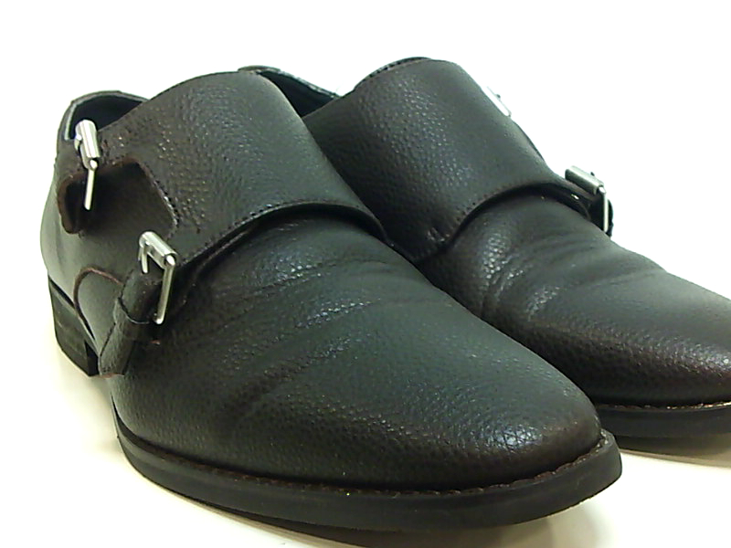 Calvin Klein Men�s Robbie Tumbled Leather MonkStrap Calvin Klein Men�s Robbie Tumbled Leather MonkStrap