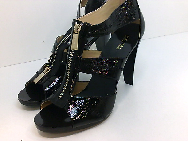 MICHAEL Michael Kors Women's Berkley T-Strap Leather Dress, Black, Size 9.5 ed5q | eBay