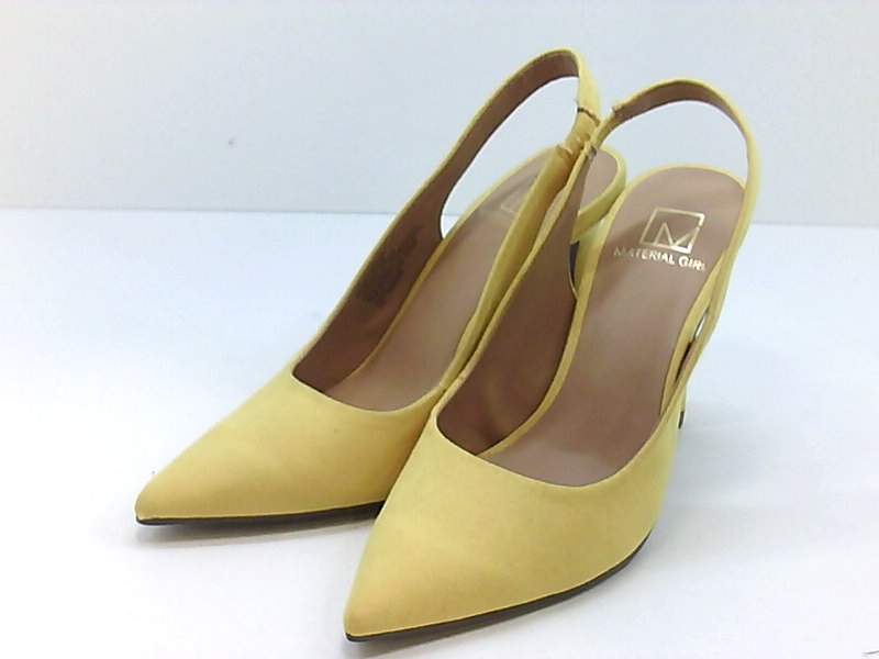 lemon slingback shoes