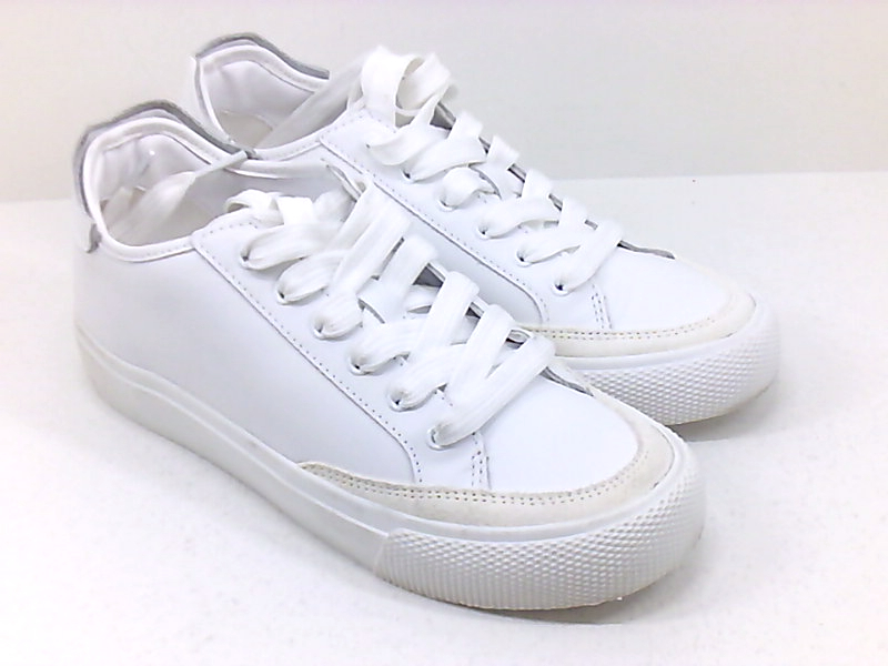 DKNY Womens reesa Low Top Lace Up Fashion Sneakers, White 2, Size 7.0 ...