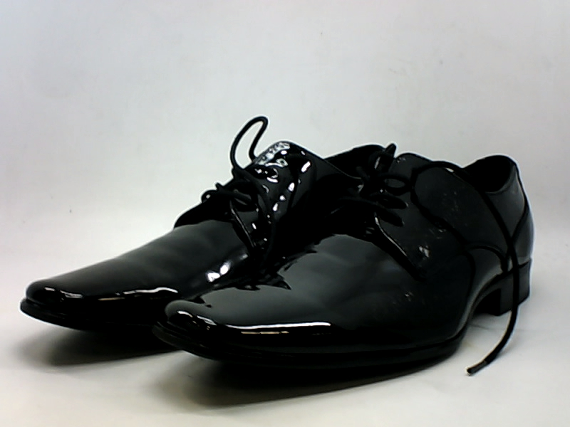calvin klein men's brodie oxford black patent size 10
