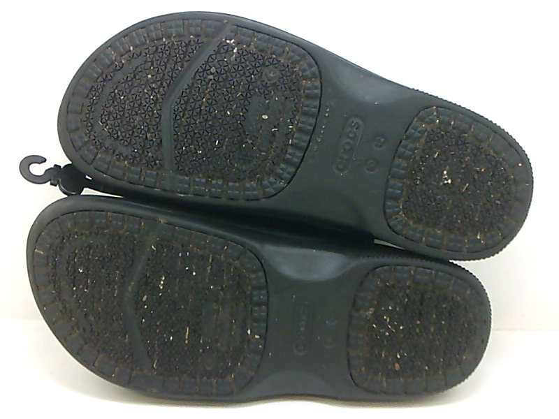 Crocs Womens On The Clock Closed Toe Clogs, Black, Size 11.0 6mgc | eBay