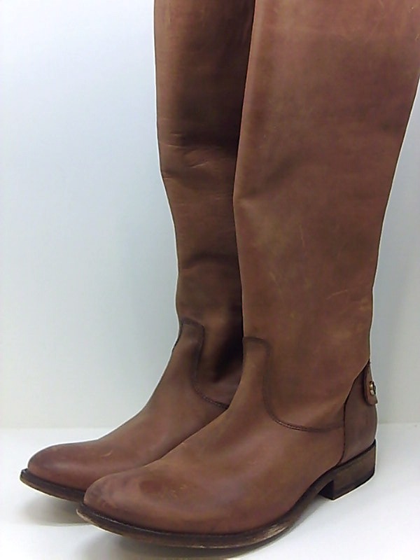 frye melissa button back zip leather boot