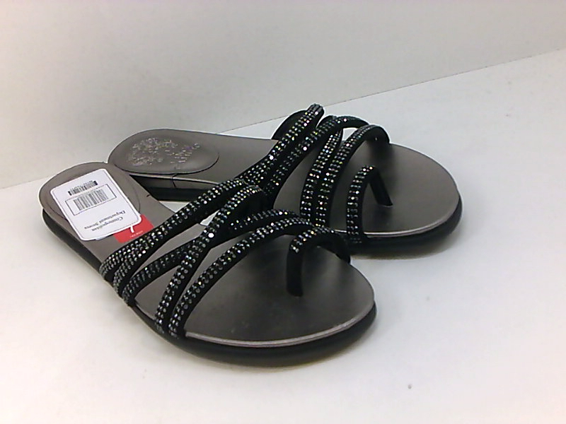 Vince Camuto Womens Ezzina Closed Toe Casual Strappy Sandals, Black, Size 7.0 ez | eBay