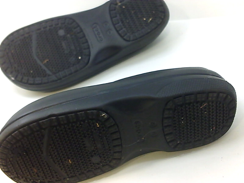 Crocs Womens On The Clock Closed Toe Clogs, Black, Size 12.0 7hEg | eBay