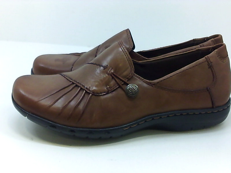 Cobb Hill Womens Paulette Leather Closed Toe Oxfords, Almond, Size 9.5 ...