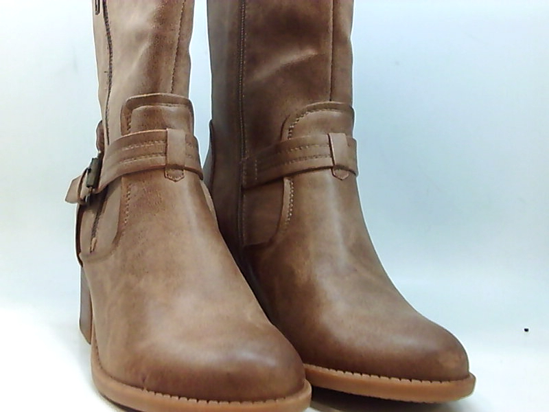 bear trap mid calf boots
