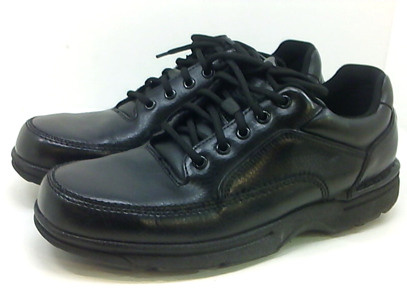Rockport Mens Eureka Leather Lace Up Casual Oxfords, Black, Size 11.5 ...