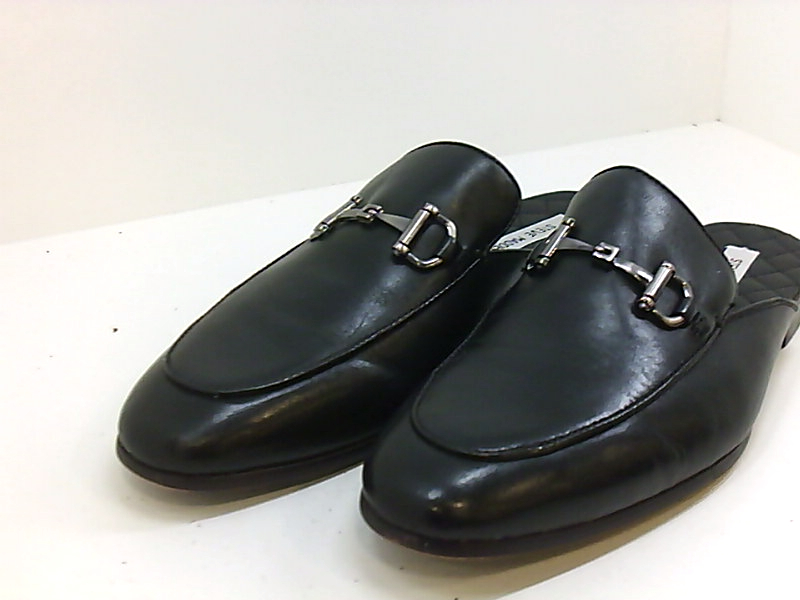 Steve Madden Men's Dazling Mule, Black Leather, Size 11.0 78uI ...