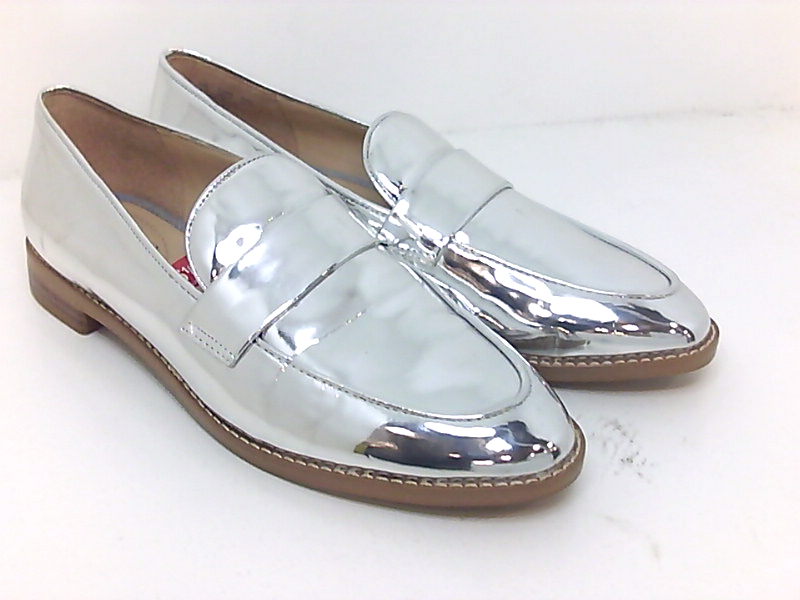 Franco Sarto Womens Hudley Closed Toe Loafers, Silver, Size 6.5 QgzI | eBay
