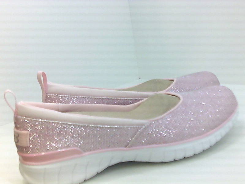 women's pink slip on sneakers