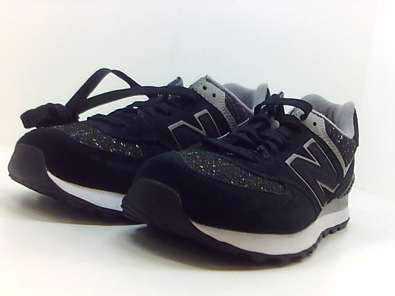 New Balance Womens WSW574PMD Fabric Low Top Lace Up, Black/Overcast, Size 7.5 rM | eBay