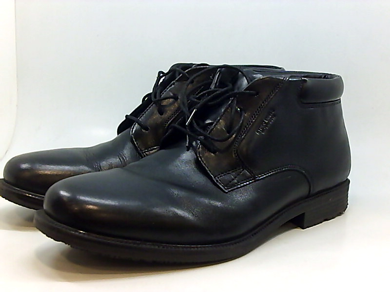 Rockport Men's Essential Details Waterproof Dress Ankle Boot, Black ...