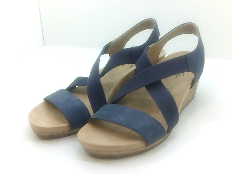 LifeStride Women's Mexico Wedge Sandal, Navy, Size 6.0 BV3F | eBay