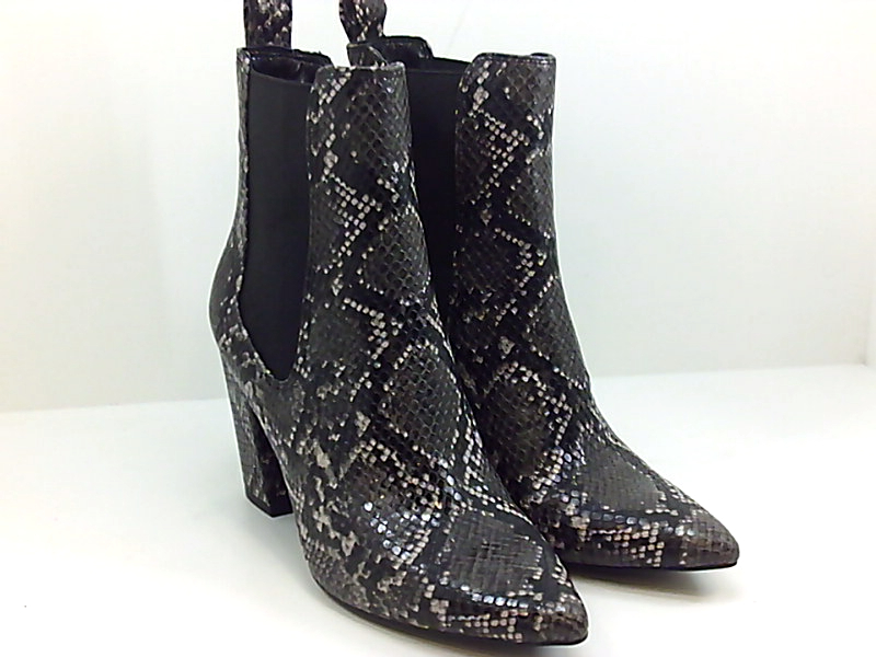 steve madden subtle snake embossed chelsea boot