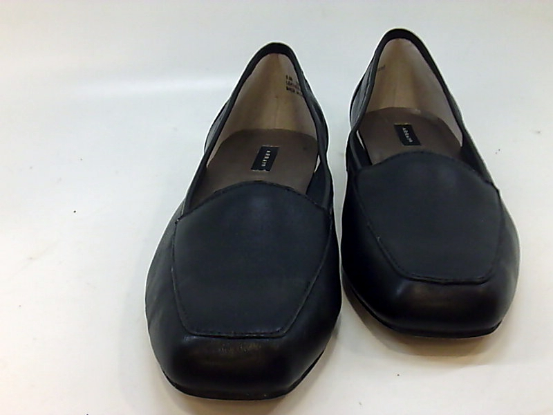 ARRAY Womens Freedom Leather Square Toe Loafers, Black, Size 9.5 GoXF ...