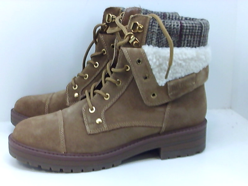 tommy hilfiger brown boots womens