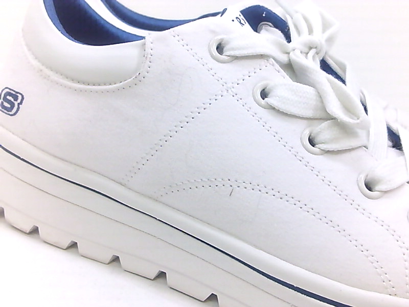 skechers street cleat white