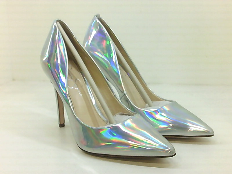 jessica simpson iridescent shoes