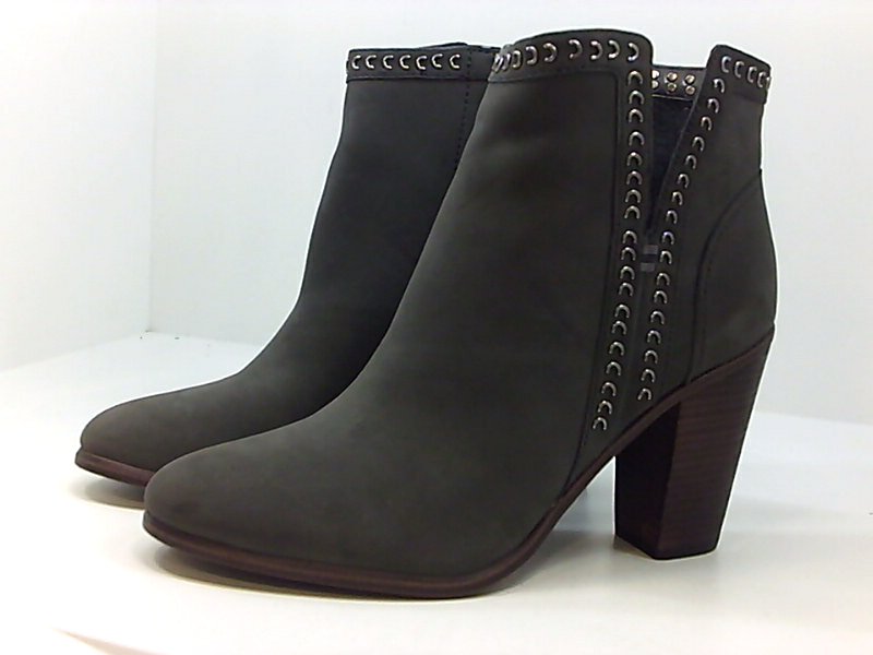 vince camuto leather ankle booties