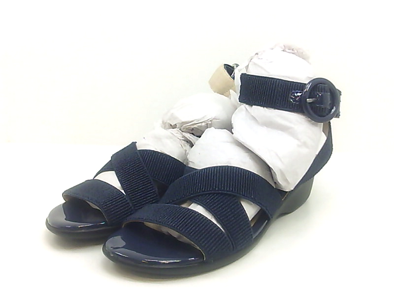 LifeStride Women's Temple Flat Sandal, Navy, Size 6.0 BWAT | eBay