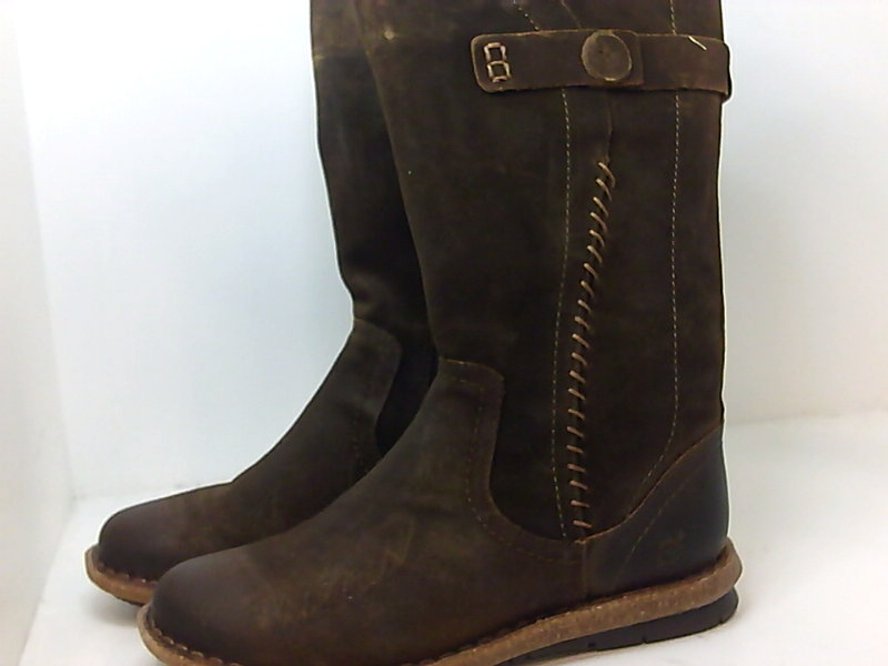 Born Womens Tonic Leather Closed Toe MidCalf Fashion Boots, Rust, Size