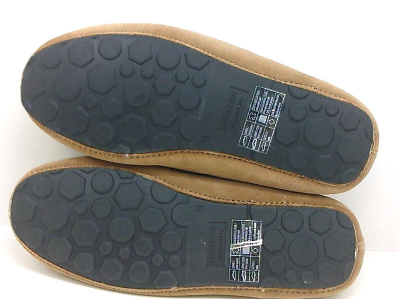 amazon essentials men's leather moccasin slipper