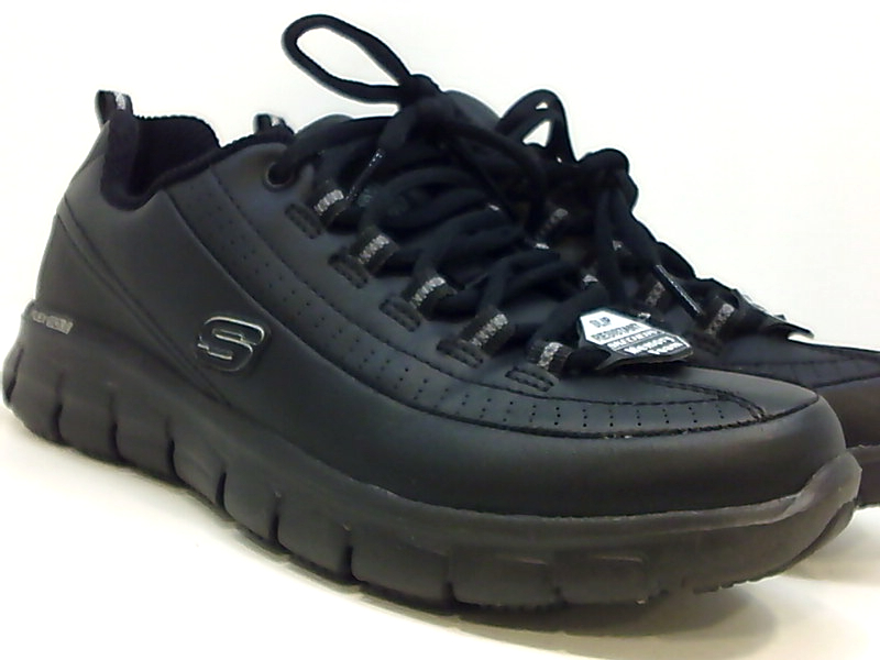 Skechers Women's Sure Track Trickel Slip Resistant Work Shoes -, Black ...