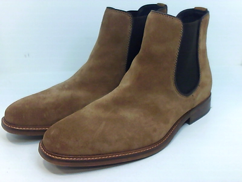 tan western ankle boot