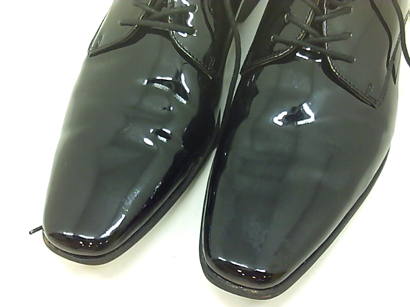 calvin klein men's brodie oxford black patent size 10