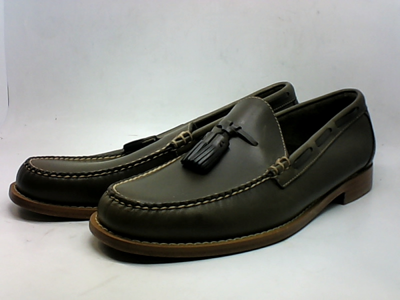 G.H. Bass & Co. Men's Lexington Tassel Weejun Loafers, Grey, Size 10.5 ...