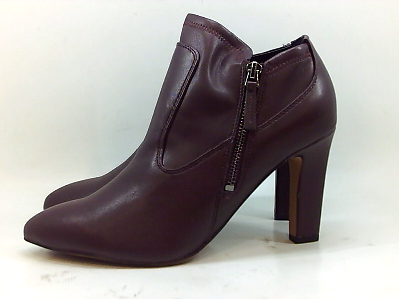 franco sarto leather pointy toe booties