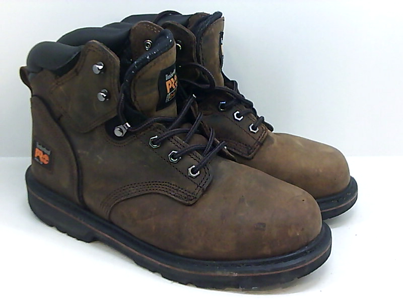 Timberland Mens Pit Boss Leather Steel toe Lace Up Safety Timberland Mens Pit Boss Leather Steel toe Lace Up Safety