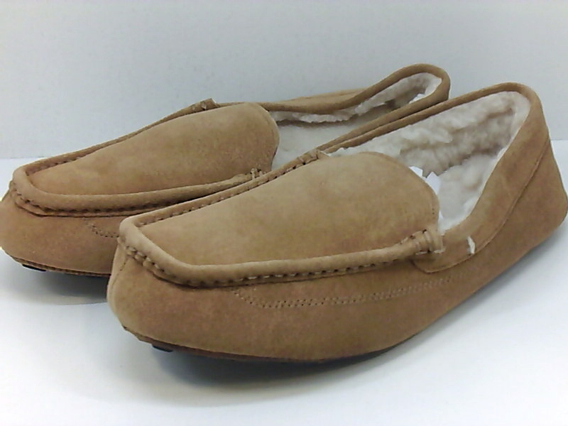 amazon essentials men's leather moccasin slipper