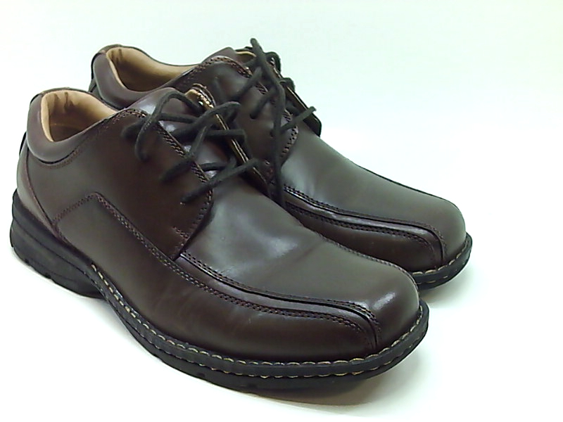Dockers Men’s Trustee Leather Oxford Dress Shoe, Dark Tan, Size 9.0 ...