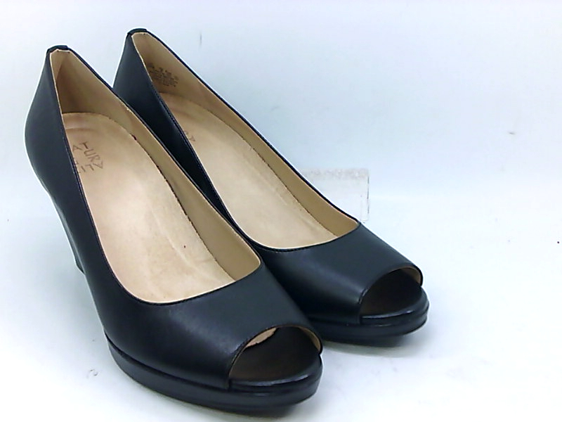 naturalizer peep toe flats