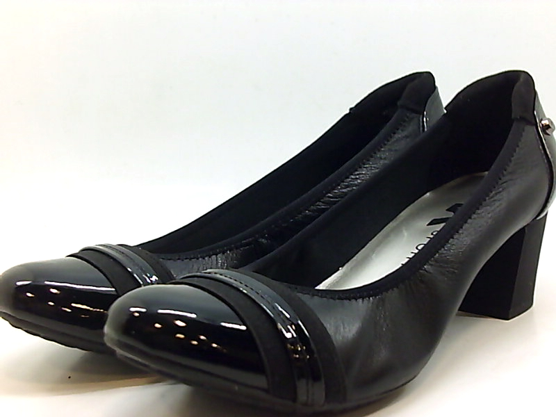 Anne Klein Womens Guardian Cap Toe Classic Pumps, Black
