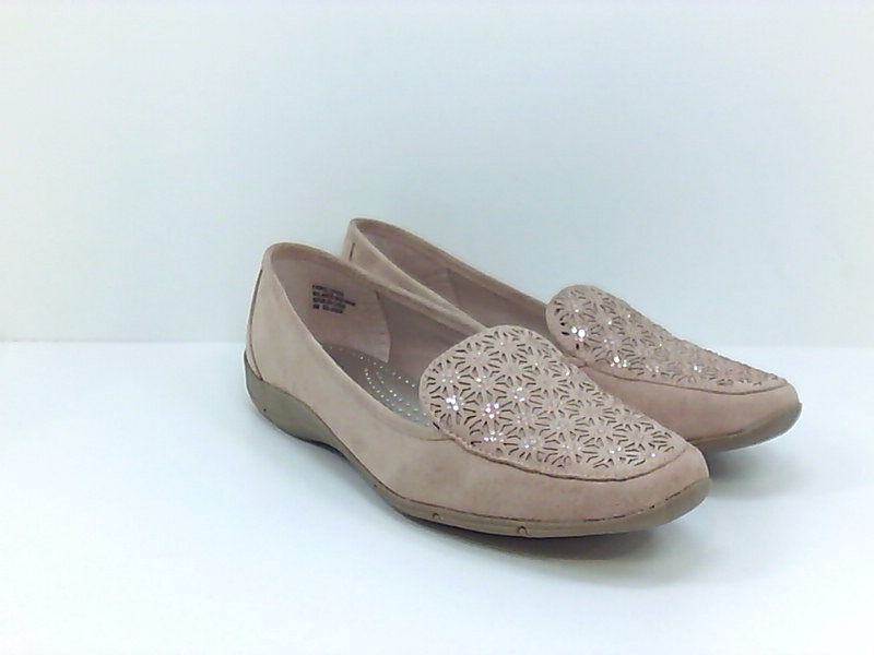 Karen Scott Womens Jodie Square Toe Loafers, Dusty Pink, Size 9.0 dlyo ...